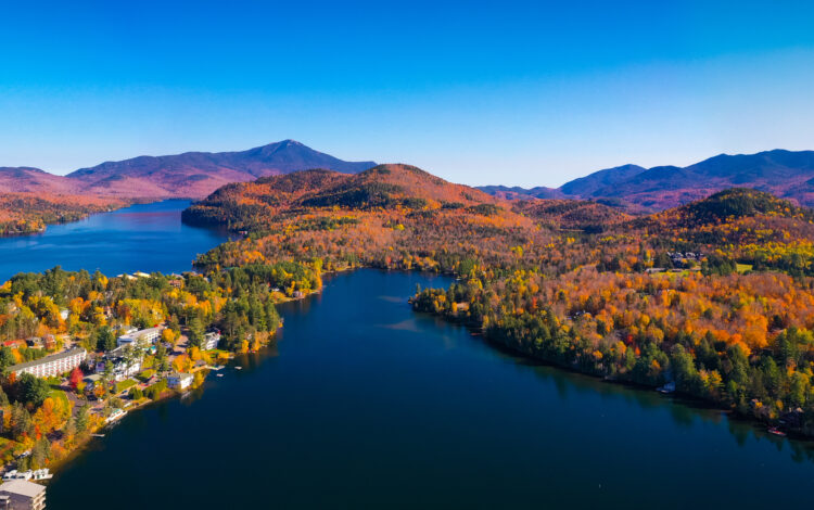 The beauty of the Adirondacks is displayed, symbolizing the beauty of safe and supportive OPWDD housing from Citizen Advocates.
