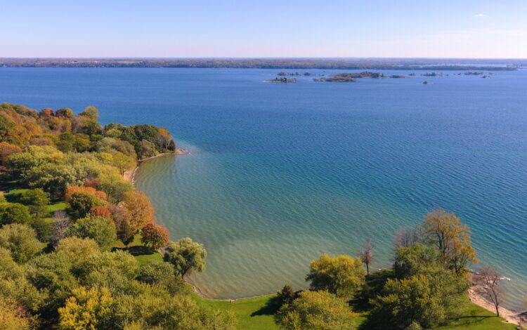 The St. Lawrence River, symbolizing the power of mental health and addiction care in Massena, NY.